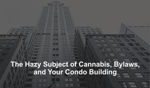 The Hazy Subject of Cannabis, Bylaws, and Your Condo Building